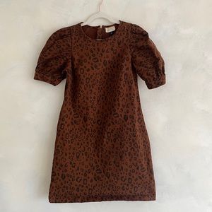 Leopard print dress